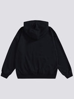 Load image into Gallery viewer, Black Japanese-Inspired Hoodie
