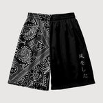 Load image into Gallery viewer, Black Shorts with Japanese Kanji 'Kyoten'