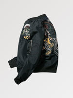 Load image into Gallery viewer, Japanese Yokai Embroidered Bomber
