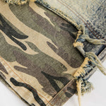 Load image into Gallery viewer, Camouflage Denim Shorts