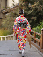Load image into Gallery viewer, Colorful Women Kimono