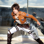 Load image into Gallery viewer, Eren Jaeger Cosplay Attack of Titans (SNK)