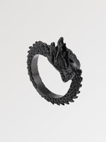 Load image into Gallery viewer, Dragon Silver Ring 'Chinese Carnival'