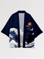 Load image into Gallery viewer, Haori Kanagawa Wave Design 'Ceatec'