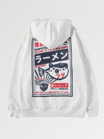 Load image into Gallery viewer, Japanese Hoodie 'Fish and Ramen'