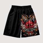 Load image into Gallery viewer, Japanese Shorts Demon Pattern 'Hannya'