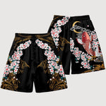 Load image into Gallery viewer, Japanese Shorts Koi Carp Pattern 'Sakura'