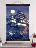 Load image into Gallery viewer, Japanese Temple Painting 'Nijo Castle'