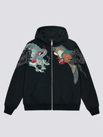 Load image into Gallery viewer, Japanese Zip-Up Hoodie