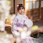 Load image into Gallery viewer, Kawaii Japanese Kimono for Women 'Toyooka'