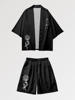 Load image into Gallery viewer, Kimono and Shorts Set 'Aomori'