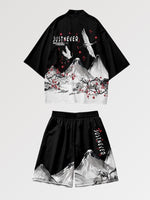 Load image into Gallery viewer, Kimono and Shorts Set 'Yama'