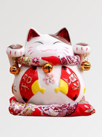 Load image into Gallery viewer, Maneki-Neko Money Box 'Fan'