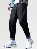 Load image into Gallery viewer, Mens Blue Casual Jeans 'Saito'
