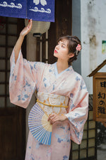 Load image into Gallery viewer, Pink Women Kimono