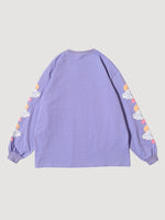 Load image into Gallery viewer, Purple Long Sleeve Anime Shirt 'Logical'