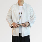 Load image into Gallery viewer, Striped Kimono