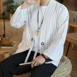 Load image into Gallery viewer, Striped Kimono