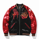 Load image into Gallery viewer, Red and Black Sukajan Jacket