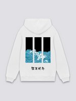 Load image into Gallery viewer, Japanese Kanagawa Wave Sweatshirt