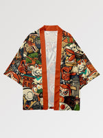 Load image into Gallery viewer, Traditional Japanese Haori 'Daruma'