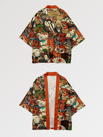 Load image into Gallery viewer, Traditional Japanese Haori 'Daruma'