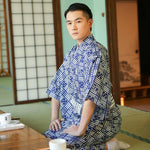 Load image into Gallery viewer, Traditional Japanese Mens Kimono 'Tate'