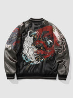 Load image into Gallery viewer, Traditional Japanese Sukajan Jacket 'Aka'