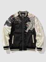 Load image into Gallery viewer, Traditional Sukajan Jacket Phoenix Pattern 'Tori'