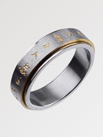 Load image into Gallery viewer, Traditional Tibetan Ring 'Mantra'