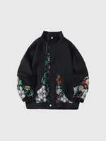 Load image into Gallery viewer, Floral Embroidered Jacket