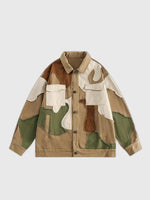 Load image into Gallery viewer, Military Denim Jacket