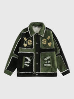 Load image into Gallery viewer, Patchwork Vintage Jacket