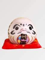 Load image into Gallery viewer, White Daruma Moneybox