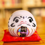 Load image into Gallery viewer, White Daruma Moneybox