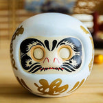 Load image into Gallery viewer, White Traditional Daruma Moneybox