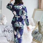 Load image into Gallery viewer, Women Satin Japanese Pajamas