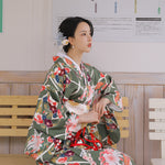 Load image into Gallery viewer, Women Traditional Japanese Kimono