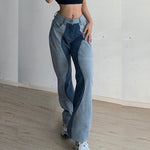 Load image into Gallery viewer, Women's Blue Jeans Wave Pattern 'Sendai'