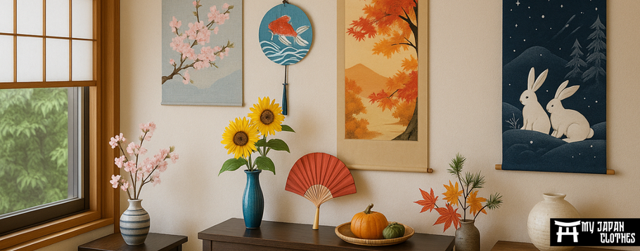 How the Japanese decorate their home according to the seasons