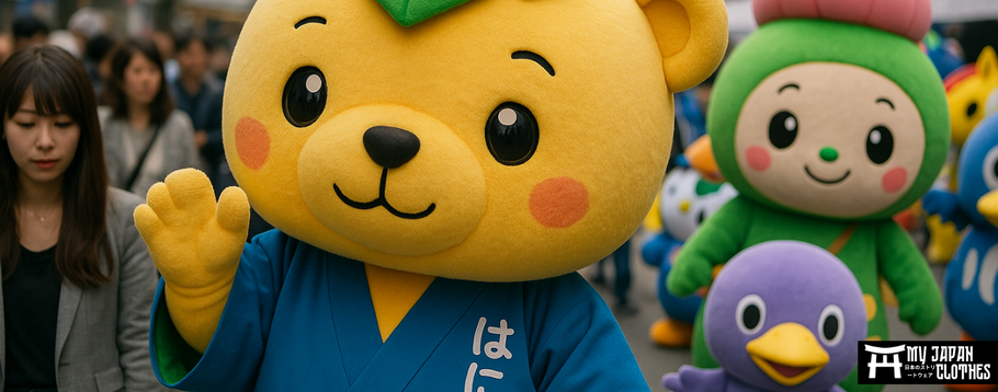 Local Japanese mascots : A unique phenomenon in the world