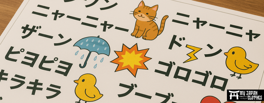 Sounds and onomatopoeia in the Japanese language: A world apart