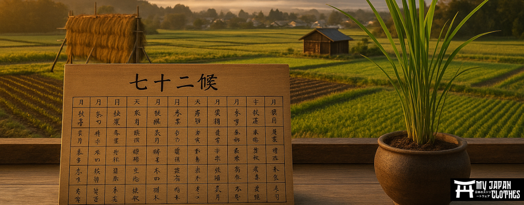 The 72 micro-seasons of Japan : Another perception of time