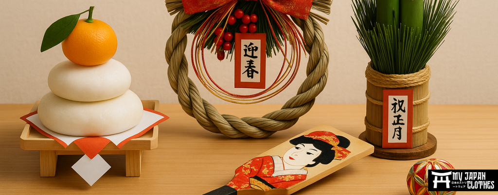 Traditional Japanese New Year objects unknown in the West