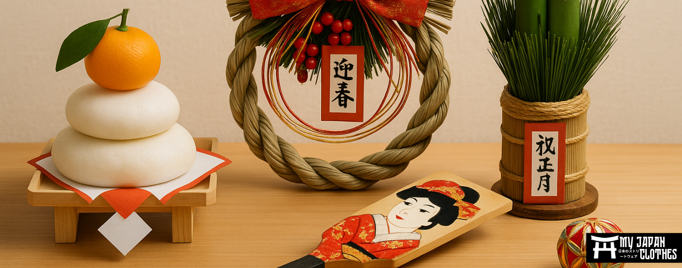 Traditional Japanese New Year objects unknown in the West