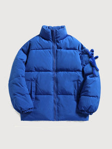 Plush Down Jacket on the Sleeve 'Nuigurumi'