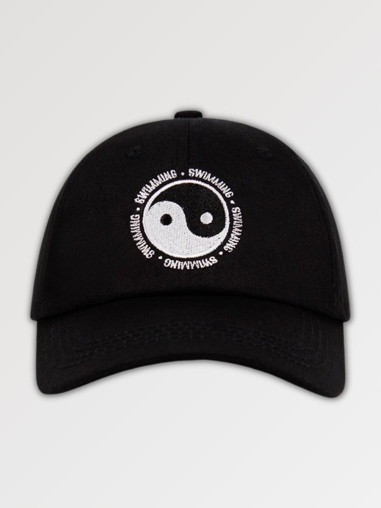 Black and White Cap 'Yin Yang'