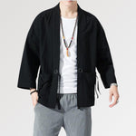 Load image into Gallery viewer, Black Men Kimono
