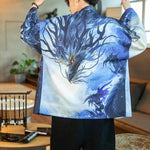 Load image into Gallery viewer, Blue Dragon Kimono Jacket &#39;Toyama&#39;
