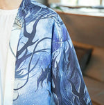 Load image into Gallery viewer, Blue Dragon Kimono Jacket &#39;Toyama&#39;
